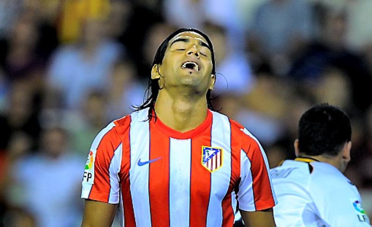Falcao García sigue anotando en el Atlético de Madrid. ARCHIVO