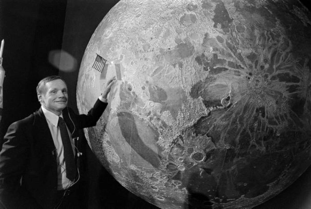 Armstrong comandó el Apollo 11 que se posó en la Luna el 20 de julio de 1969. AFP PIERRE GUILLAUD
