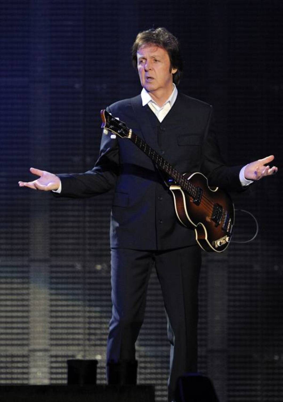 El espectáculo de Paul McCartney será transmitidos por televisión. JOERG KOCH - AFP