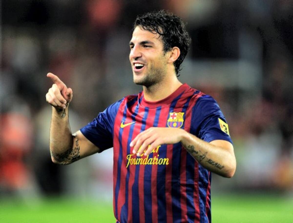 Cesc Fábregas fue la última contratación de Barcelona. AFP