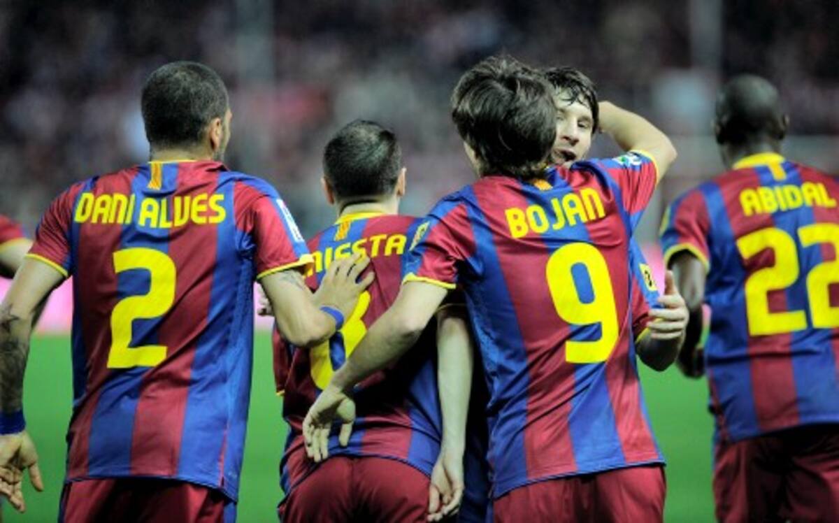 Al equipo Barcelona la UEFA le realizó un control antidopaje. Entre esos jugadores estuvo Messi, Piqué, Iniesta y Javier Mascherano. AP