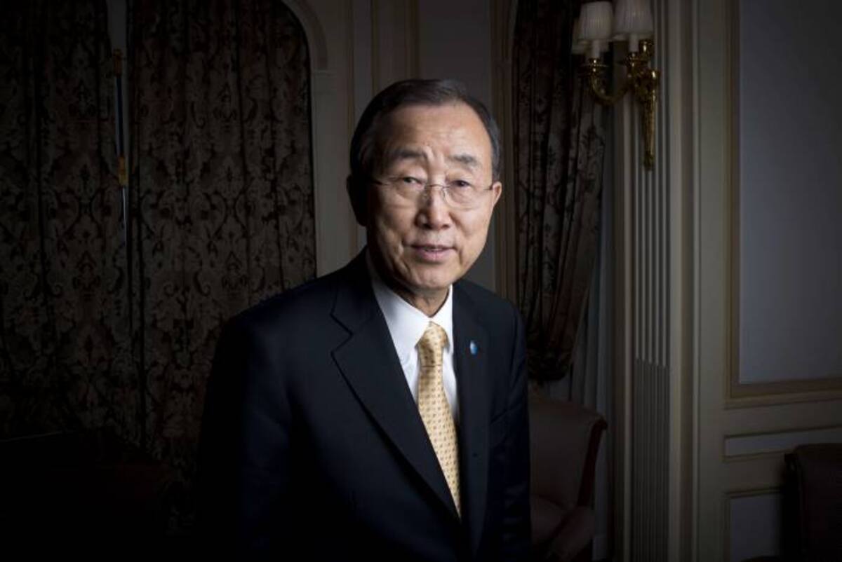 Ban Ki-moon, secretario general de la ONU. AFP FRED DUFOUR
