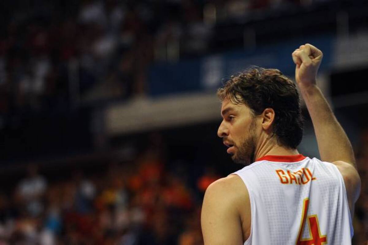 El basquetbolista Pau Gasol será el abanderado de España a los Juegos Olímpicos de 2012. AFP