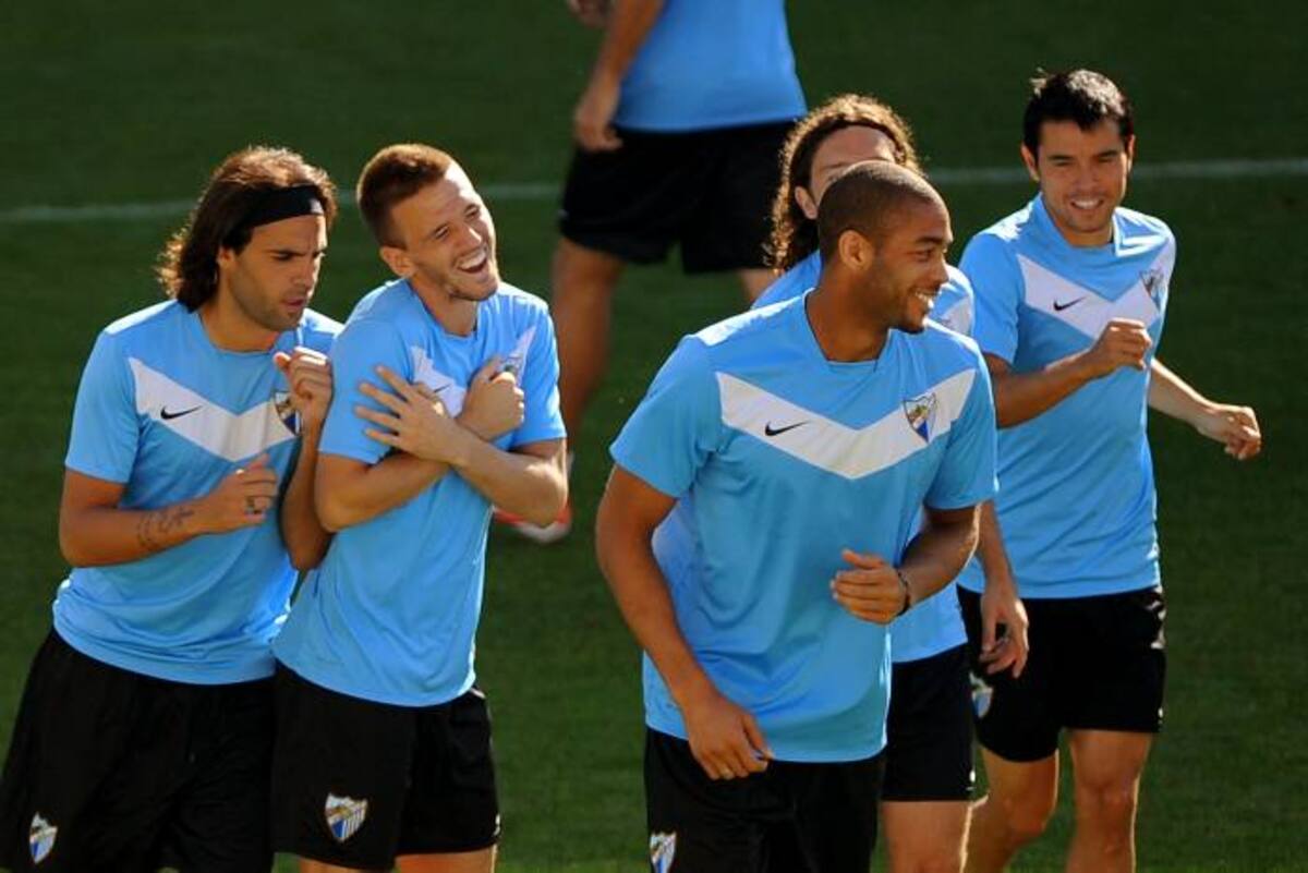 El Málaga de España jugará su primer partido de Liga de Campeones ante el Zenit de San Petersburgo. AFP