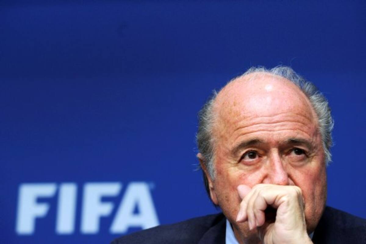 Joseph Blatter AFP FABRICE COFFRINI