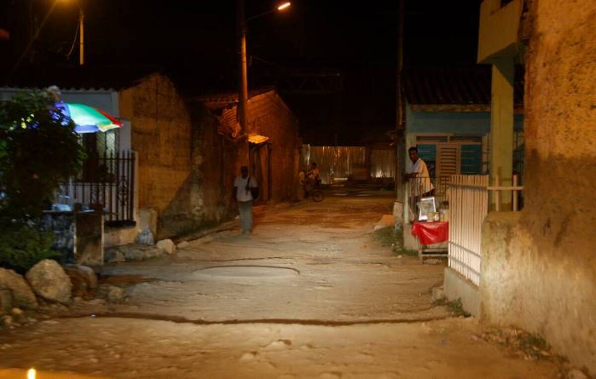 calle de Los Palenqueros donde fue herido el menor KAILLINE GIRALDO - EL UNIVERSAL -