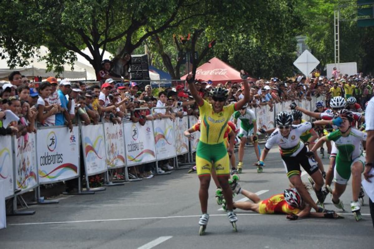 Elizabeth Arnedo ganó la maratón de los Juegos Nacionales. COLPRENSA