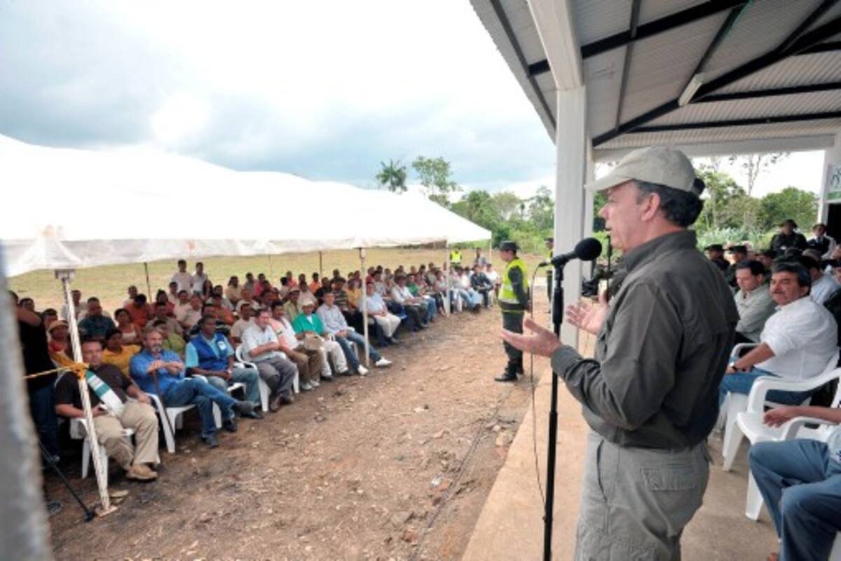 Juan Manuel Santos, presidente de Colombia. COLPRENSA
