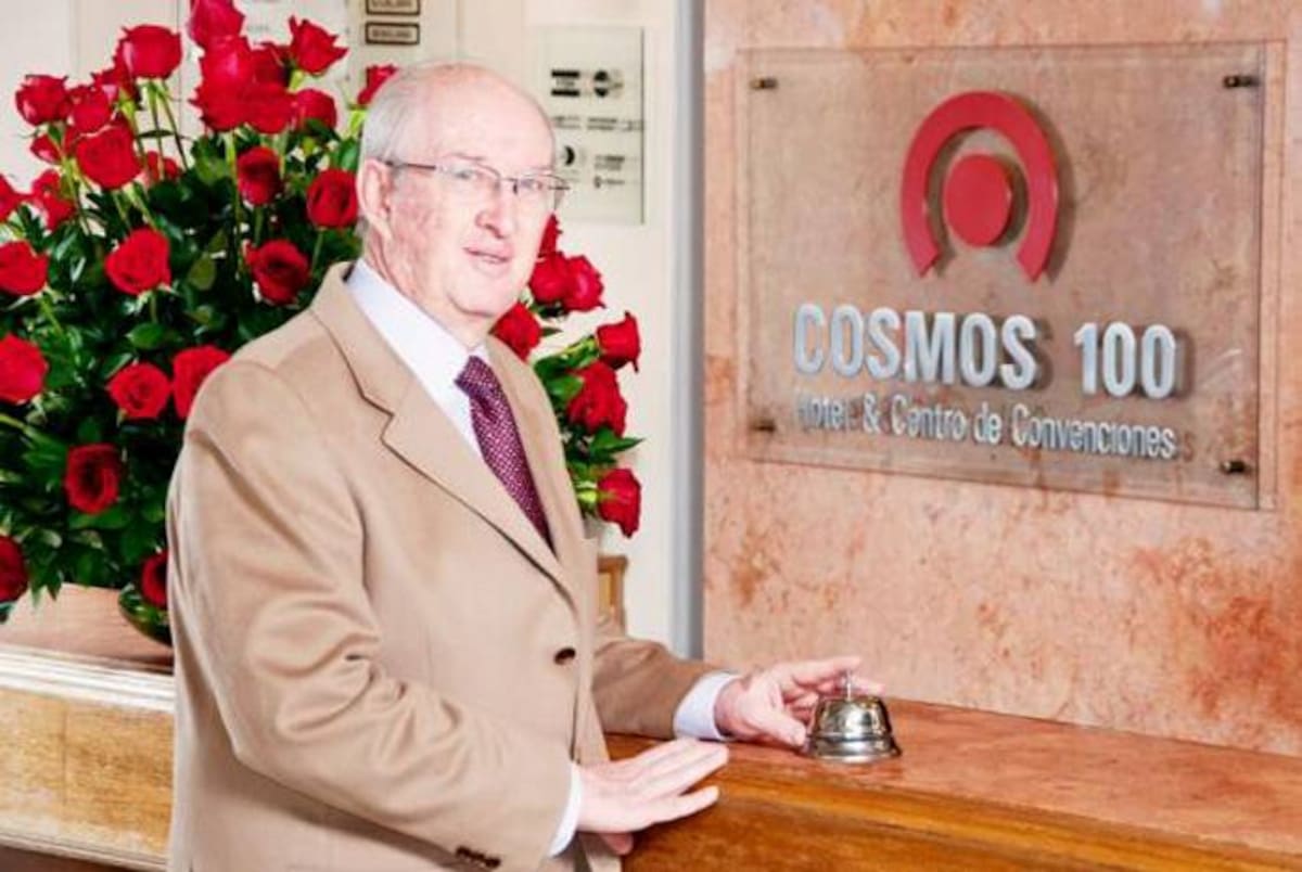 Manfredo linsker, Gerente Hotel Cosmos 100. COLPRENSA