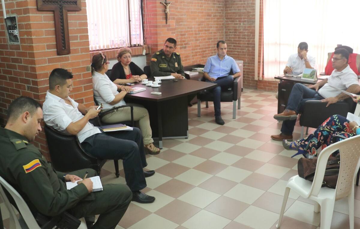 Comité de seguimiento electoral realizado ayer en la Alcaldía de Sincelejo. Cortesía