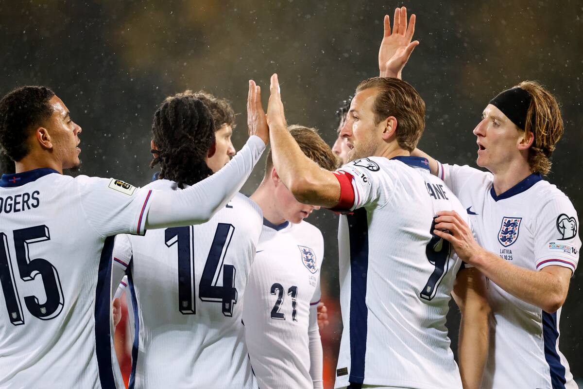 Inglaterra es una de las selecciones de la UEFA que ya clasificó al Mundial de 2026. //Foto,EFE: TOMS KALNINS