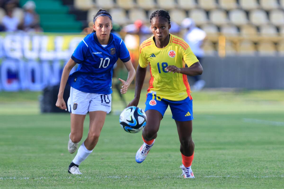 La delantera colombiana Linda Caicedo. //EFE