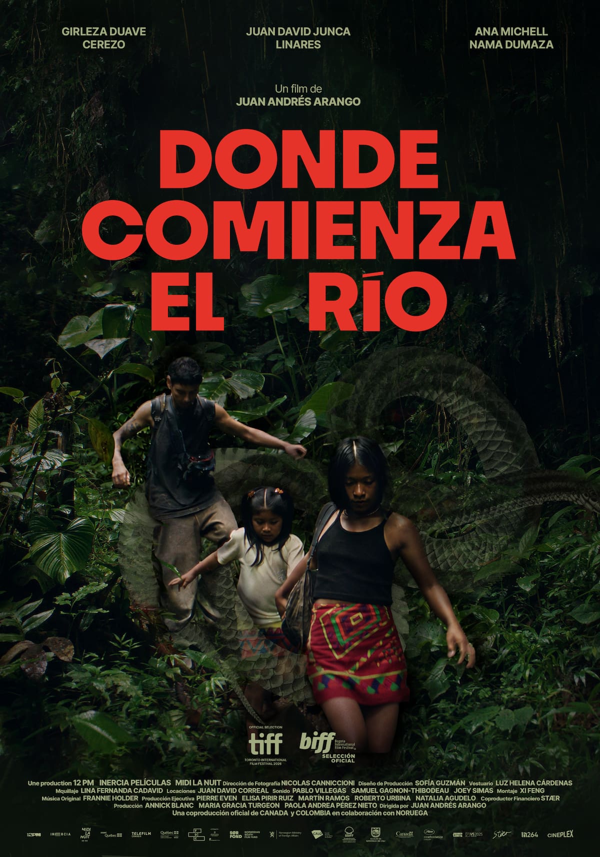La película de Juan Andrés Arango aborda el desarraigo y la búsqueda de las raíces a través de una joven indígena. // Cortesía