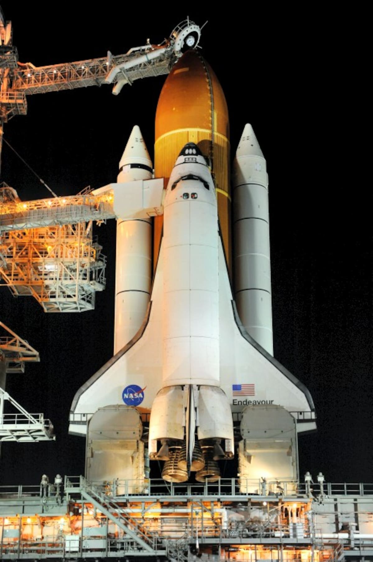 Transbordador Endeavour. AFP STAN HONDA