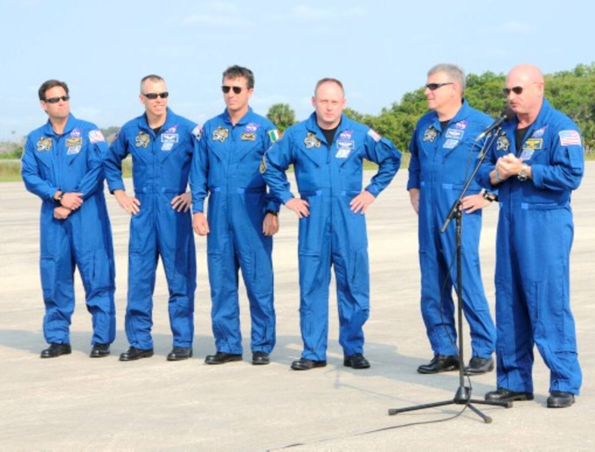 Astronautas se preparan para viaje espacial. ARCHIVO