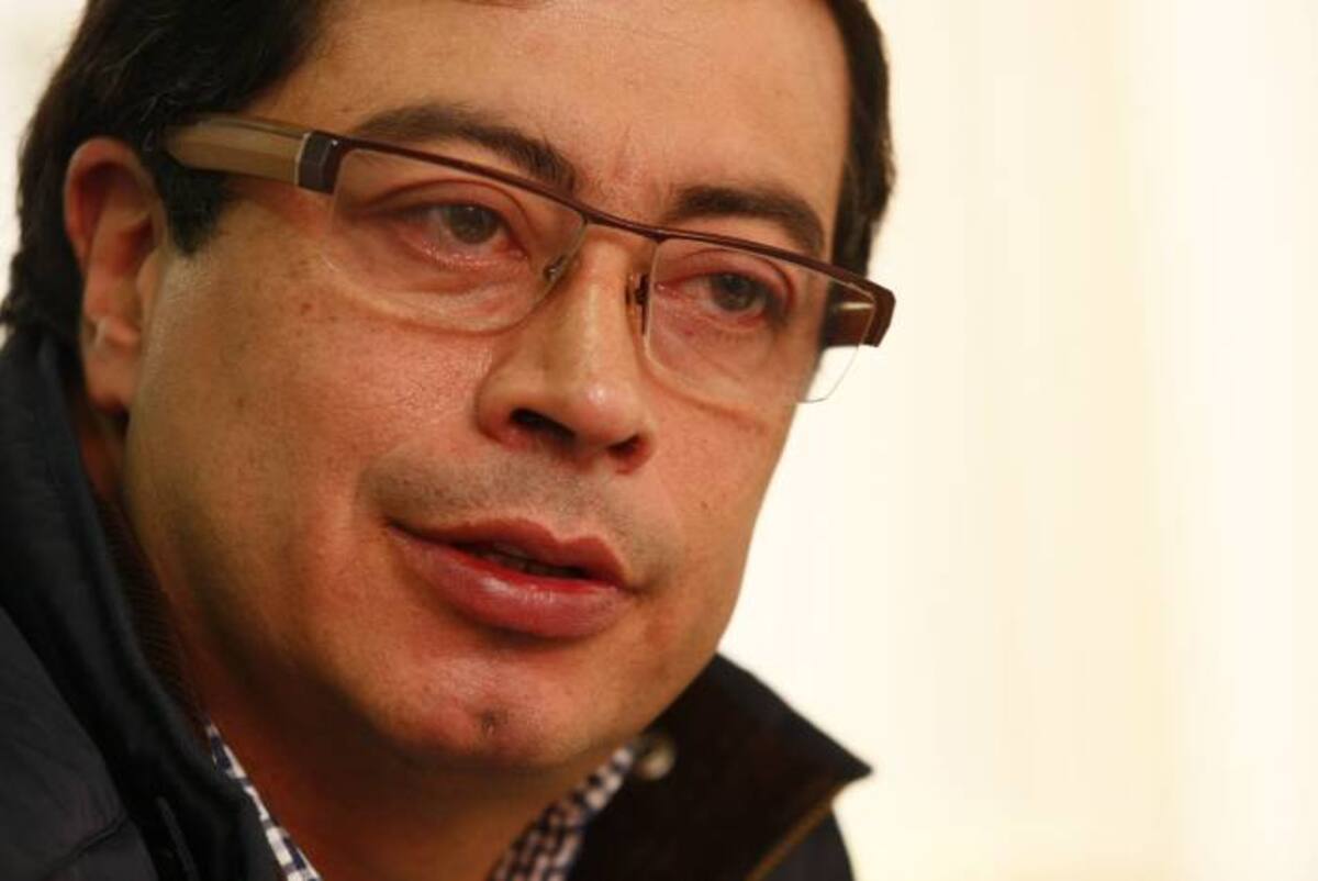 Gustavo Petro, alcalde Mayor de Bogotá. COLPRENSA