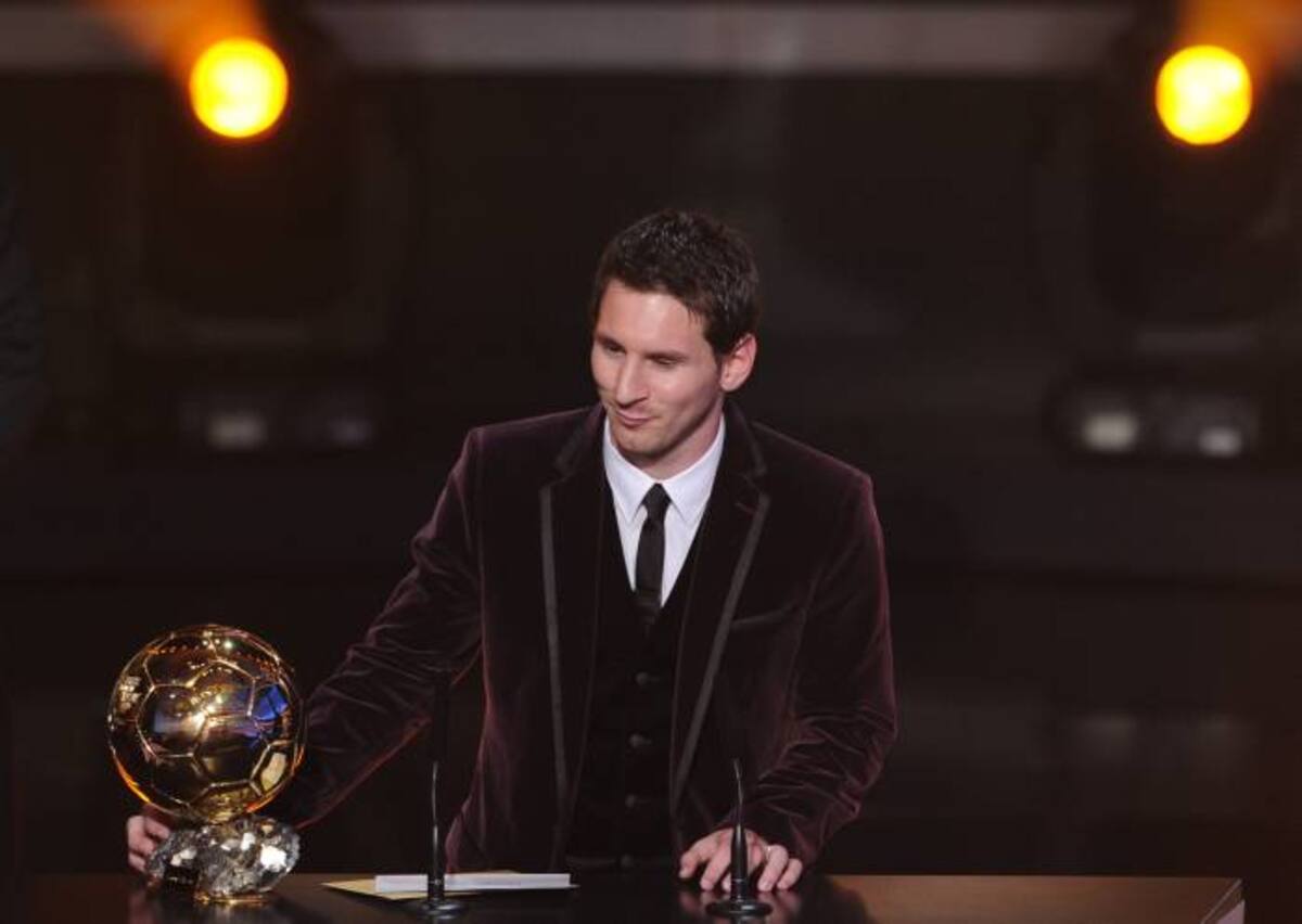 Lionel Messi,Balón de Oro de la FIFA. AFP