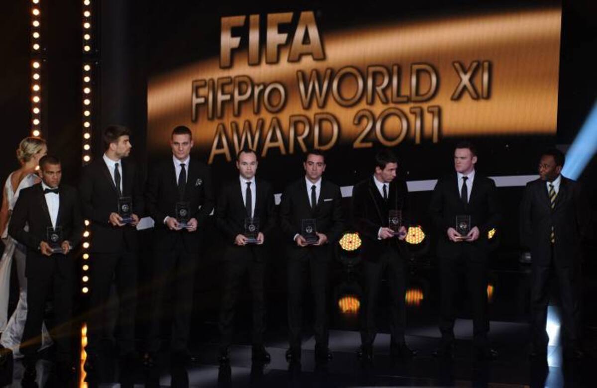 Comenzó la ceremonia de entrega del Balón de Oro 2011 de la FIFA AFP