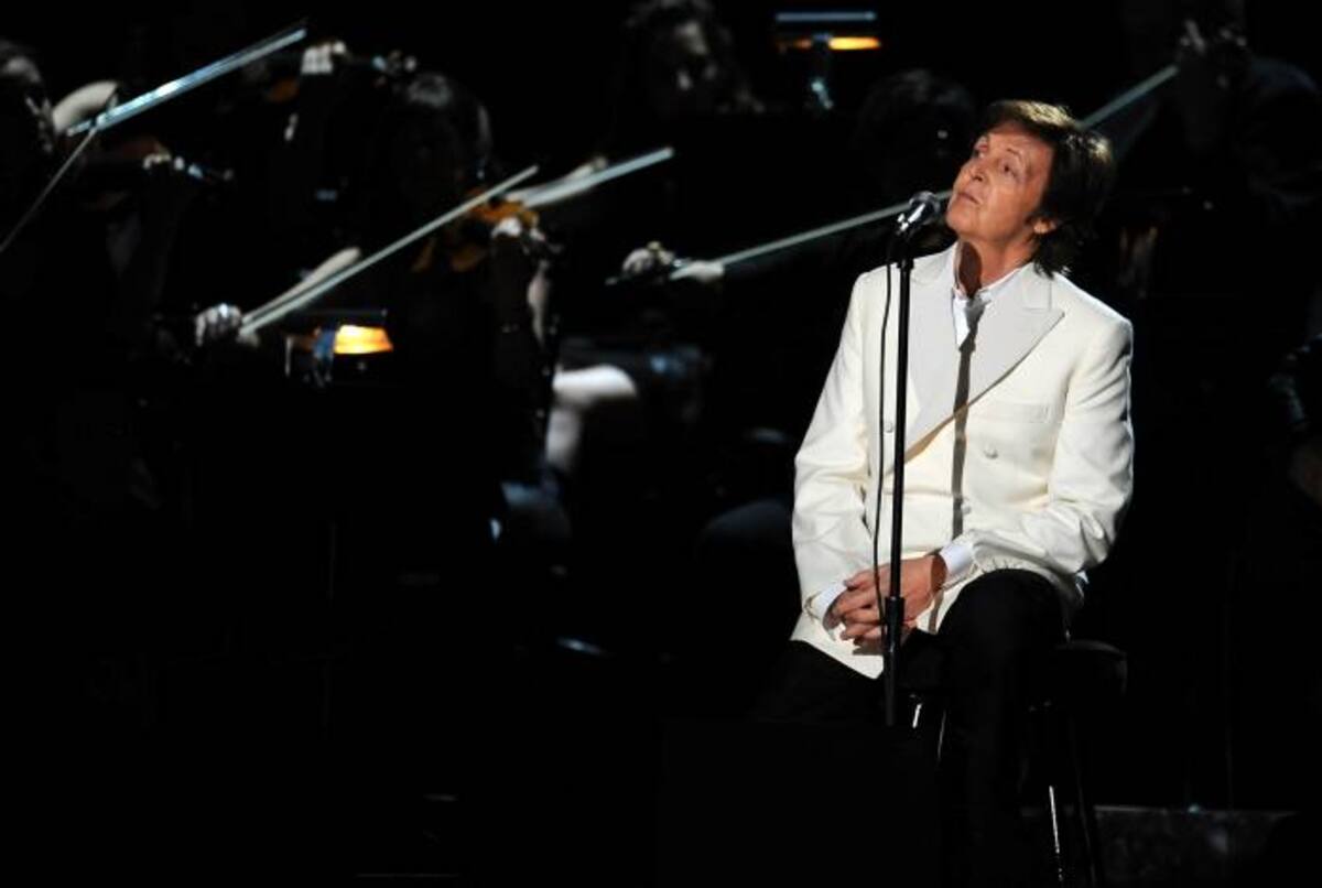 Paul McCartney. AFP ROBYN BECK