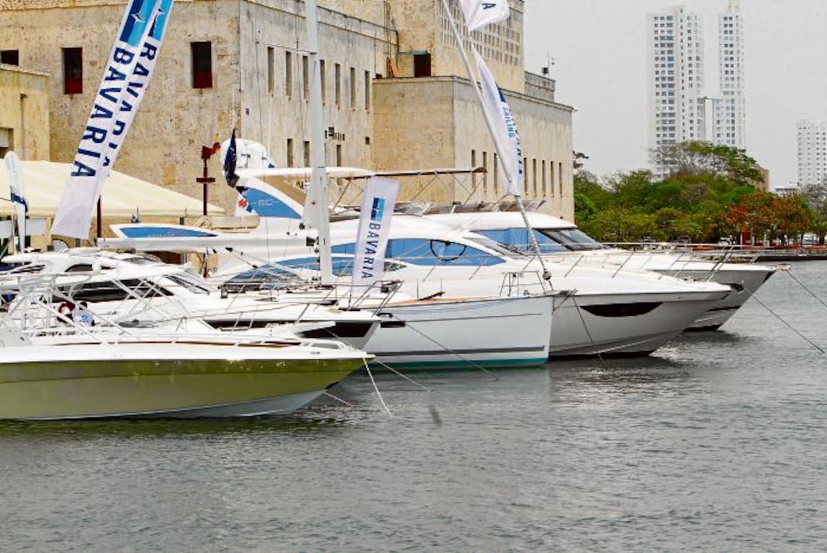 Yates, botes, motores fuera de borda, accesorios, firmas especializadas en la construcción de muelles, marinas, entre otros, están disponibles en el Salón Náutico. JULIO CASTAÑO/EL UNIVERSAL