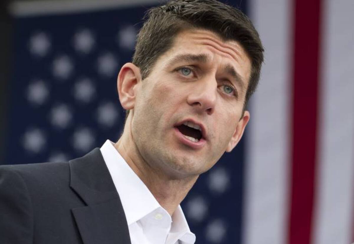 Paul Ryan, es la formula vicepresidencial de Mitt Romney para las presidenciales de Estados Unidos. AFP SAUL LOEB
