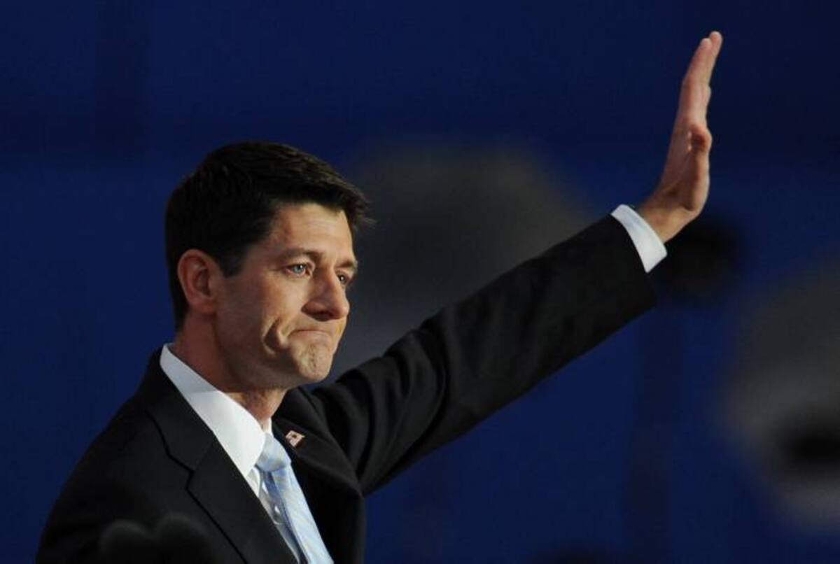 Paul Ryan, fórmula vicepresidencial de Mitt Romney. AFP ROBYN BECK