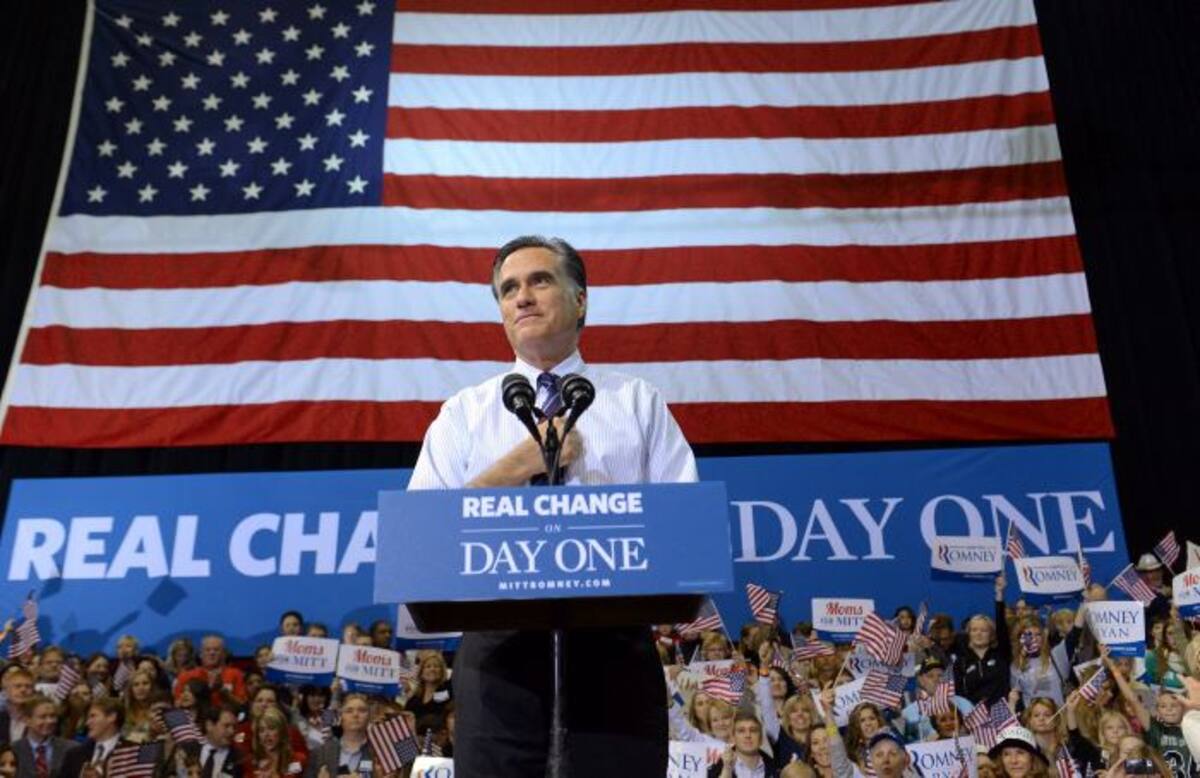 Mitt Romney. AFP EMMANUEL DUNAND