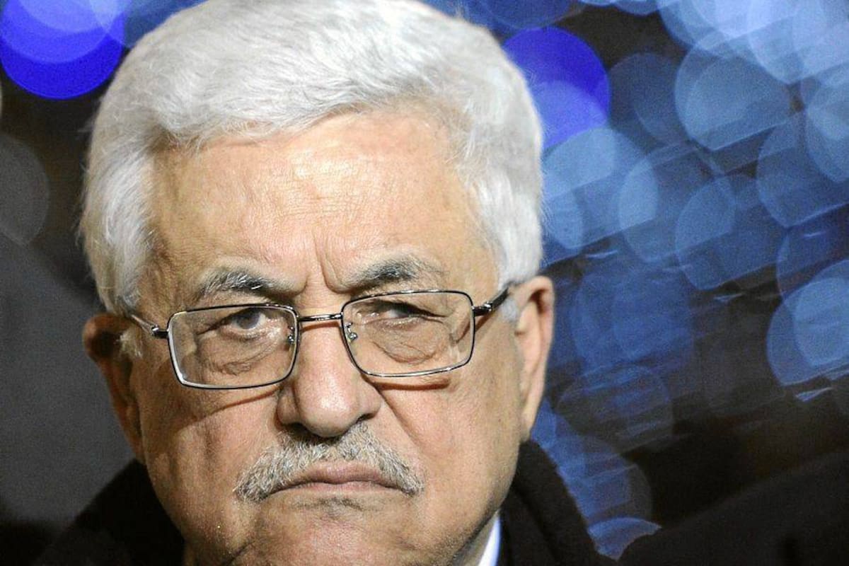 Mahmud Abás, presidente de Palestina. // Foto: archivo
