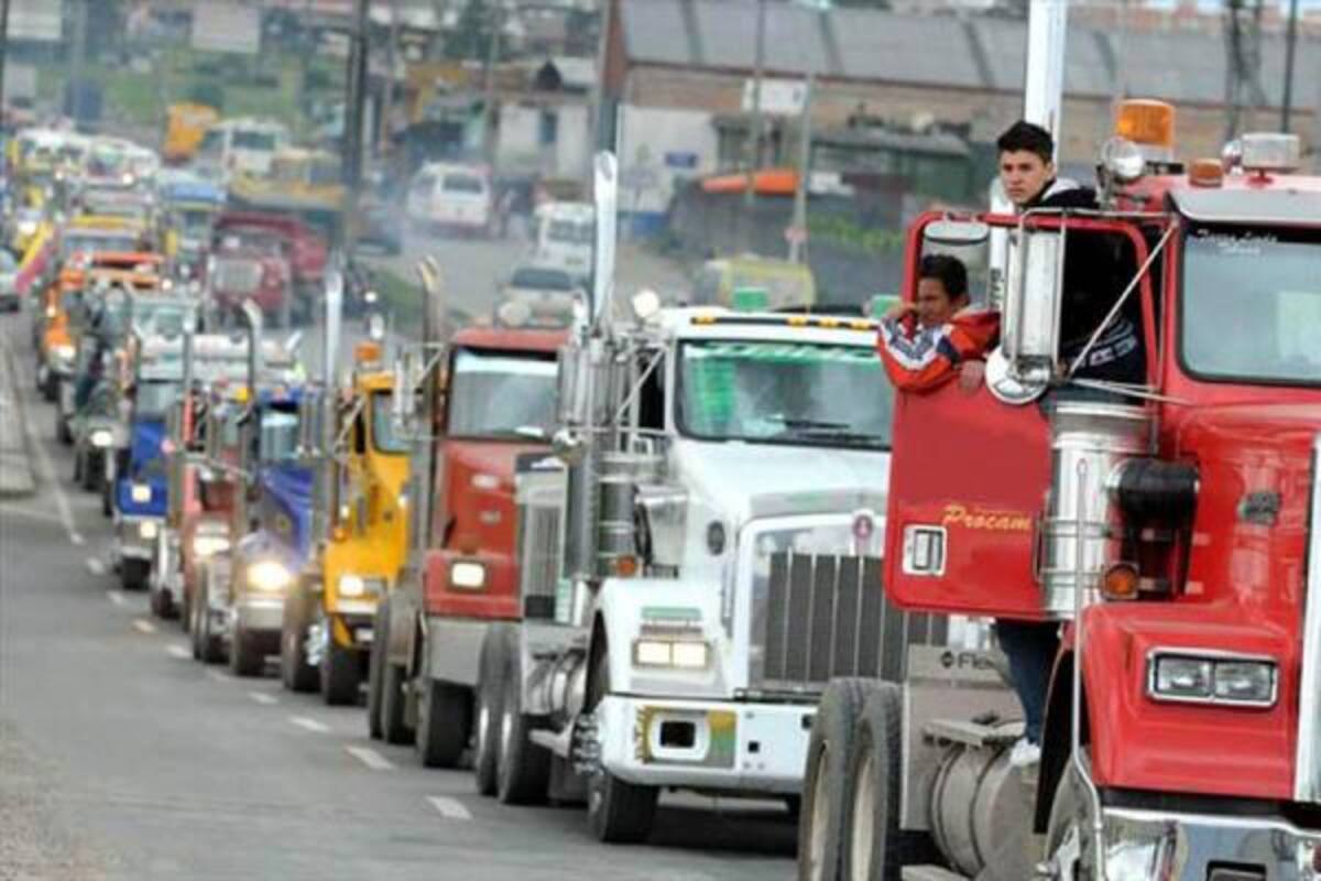 Supuesto paro de transportadores. // Foto: archivo