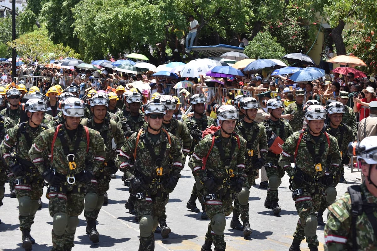 Así será el operativo de seguridad para el desfile del 20 de julio