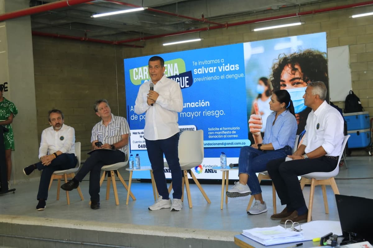 ANDI y Alcaldía lanzan vacunación masiva contra el dengue en Cartagena