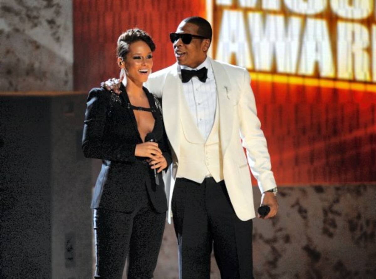 Alicia Keys y el rapero Jay-Z han trabajado en producciones anteriores. KEVORK DJANSEZIAN - AFP