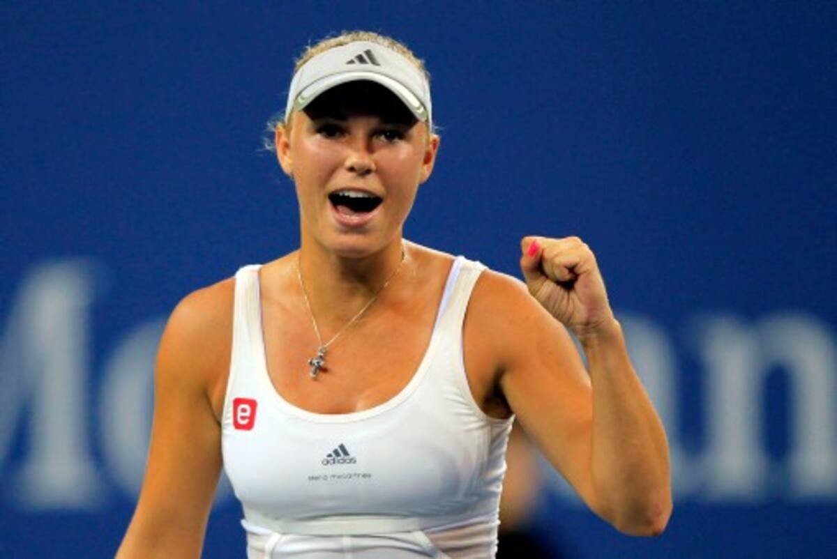 Caroline Wozniacki AFP CHRIS TROTMAN