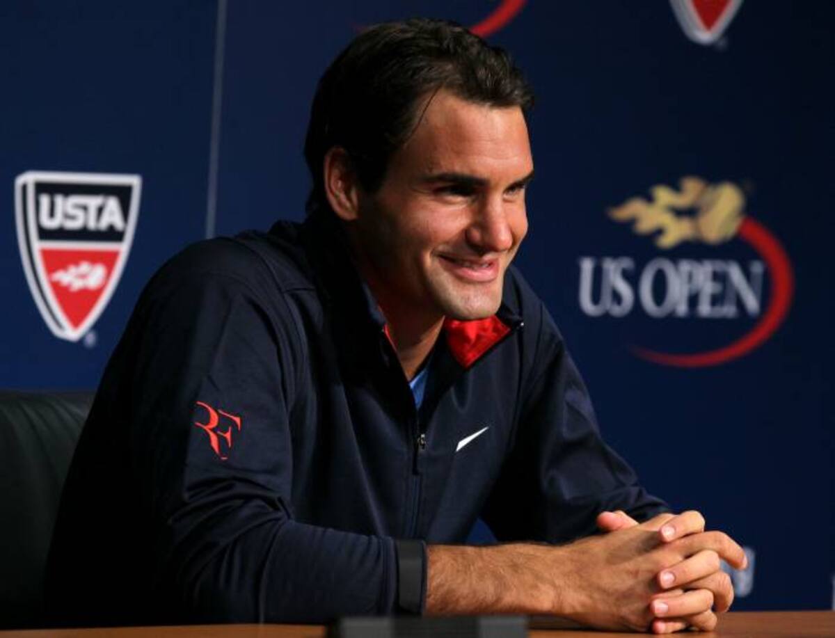 Ganador de 17 títulos de torneos del Gran Slam, el suizo Federer sale como primer sembrado (N.1) en un cuadro masculino en el que reluce la ausencia del monarca de 2010, el español Rafael Nadal, lesionado de una rodilla. AFP Mike Stobe