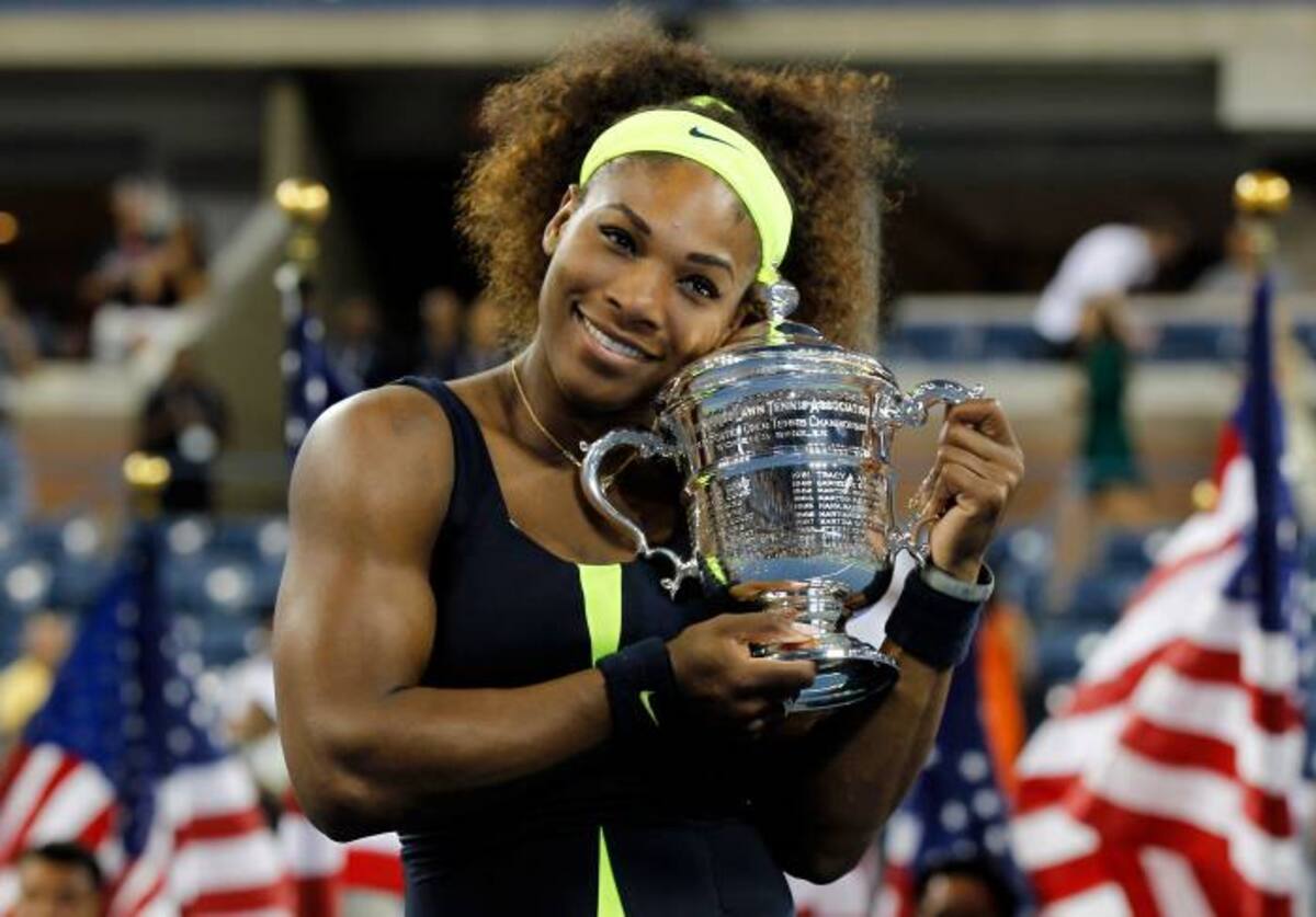 La estadounidense Serena Williams conquistó este domingo el Abierto de tenis de Estados Unidos al derrotar en la final a la bielorrusa Victoria Azarenka. AFP Mike Stobe
