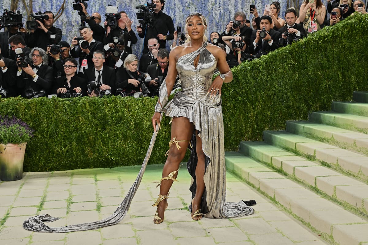 Serena Williams en la MET Gala. //Foto: AP.