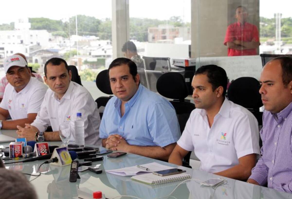 El alcalde de Sincelejo, Jacobo Quessep Espinosa, anunció Sincelejo tendrá cobertura total de cámaras. MANUEL SANTIAGO PÉREZ