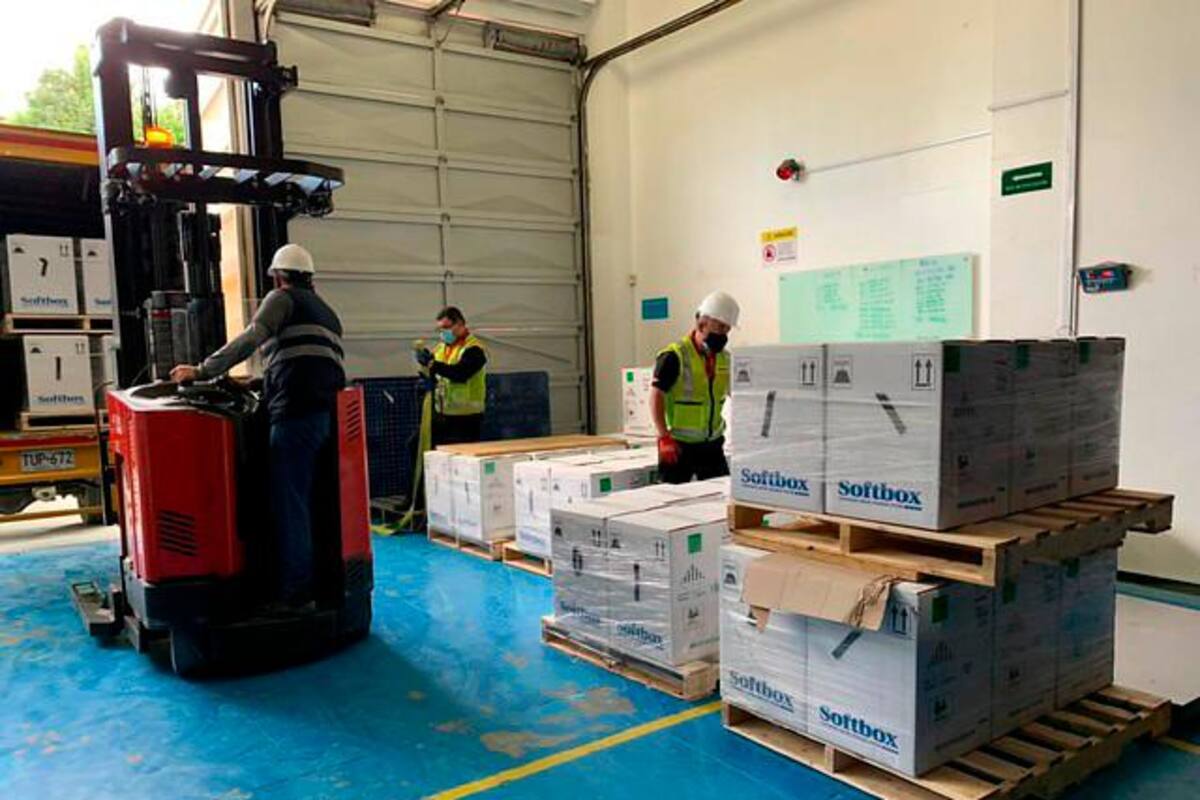 Llegaron más de 350.000 nuevas dosis de vacunas de Pfizer