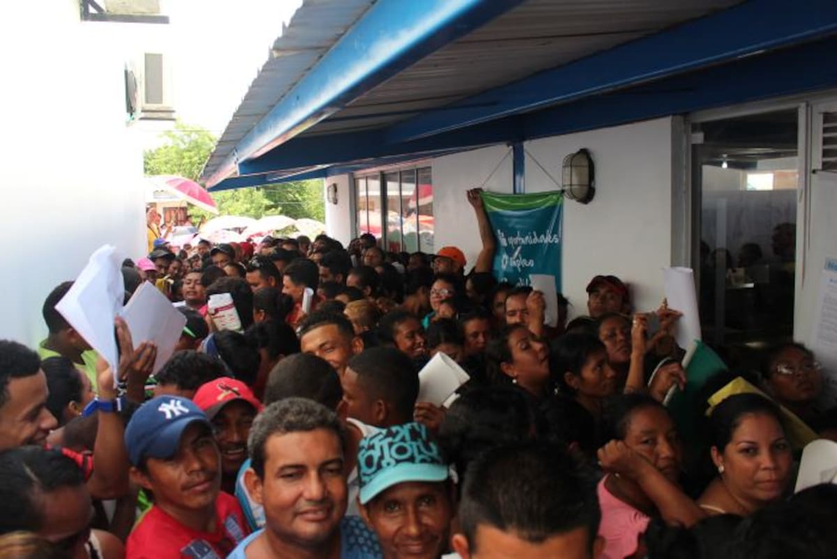 Más de 5 mil personas de los municipios del norte de Bolívar acudieron al llamado. Cortesía