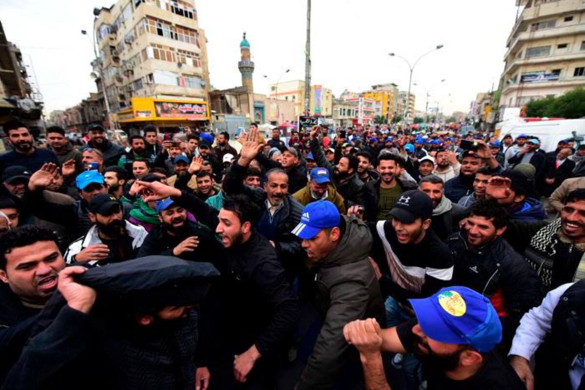 Manifestantes rechazan nuevo primer ministro de Irak por no ser independiente