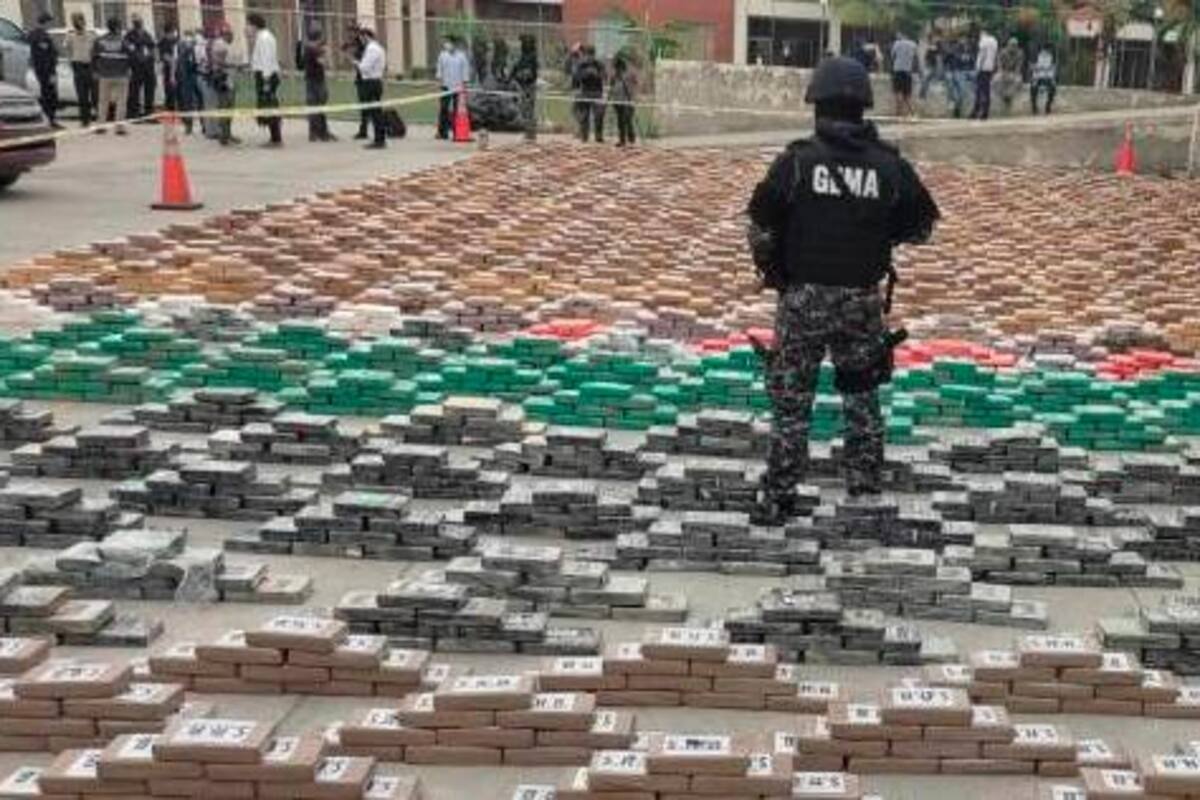 Más de medio millar de paquetes de marihuana decomisados en Ecuador