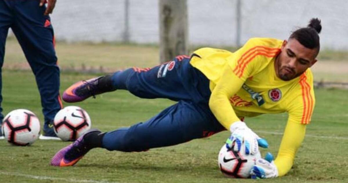 Álvaro Montero will be Colombia's starting goalkeeper against France
