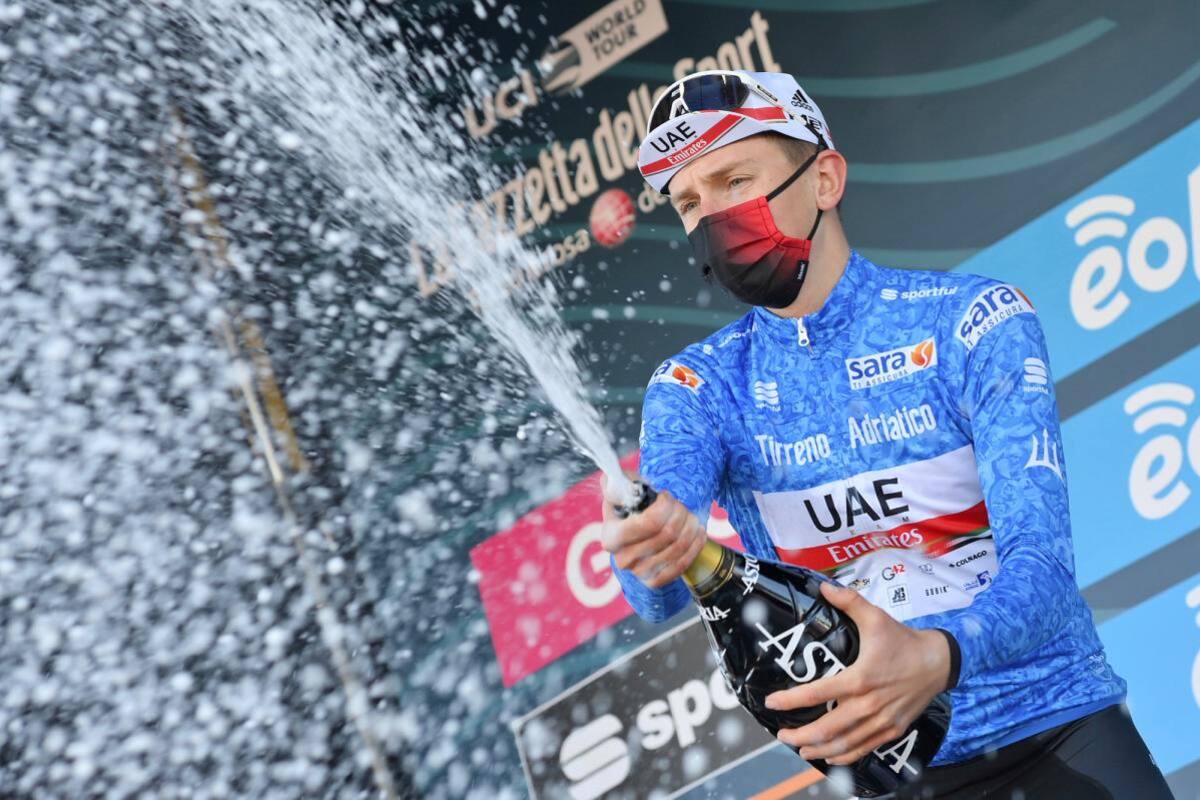 Tadej Pogacar conquista la edición 56 de la Tirreno Adriático