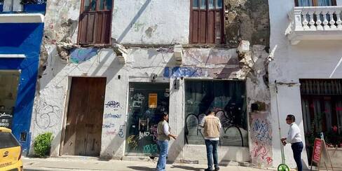 Avanza intervención de inmuebles en riesgo en el Centro Histórico