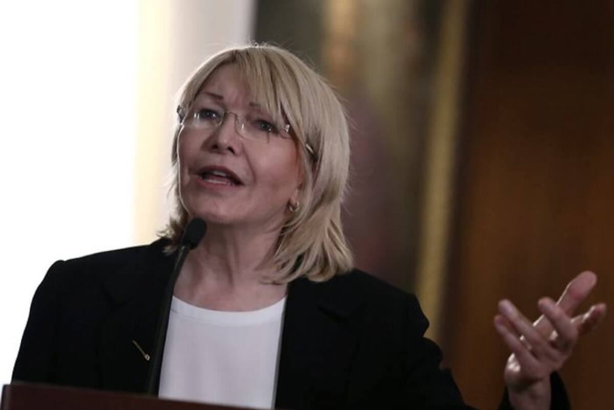 Luisa Ortega Díaz, ex fiscal general de Venezuela, dijo que “los organismos internacionales deben ayudar a frenar esta tragedia”. COLPRENSA