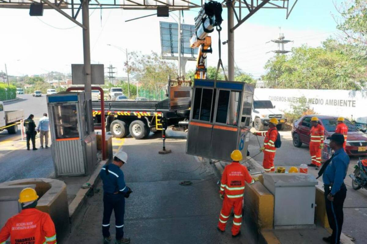 ¡Atención! Arranca desmonte de los peajes en Cartagena