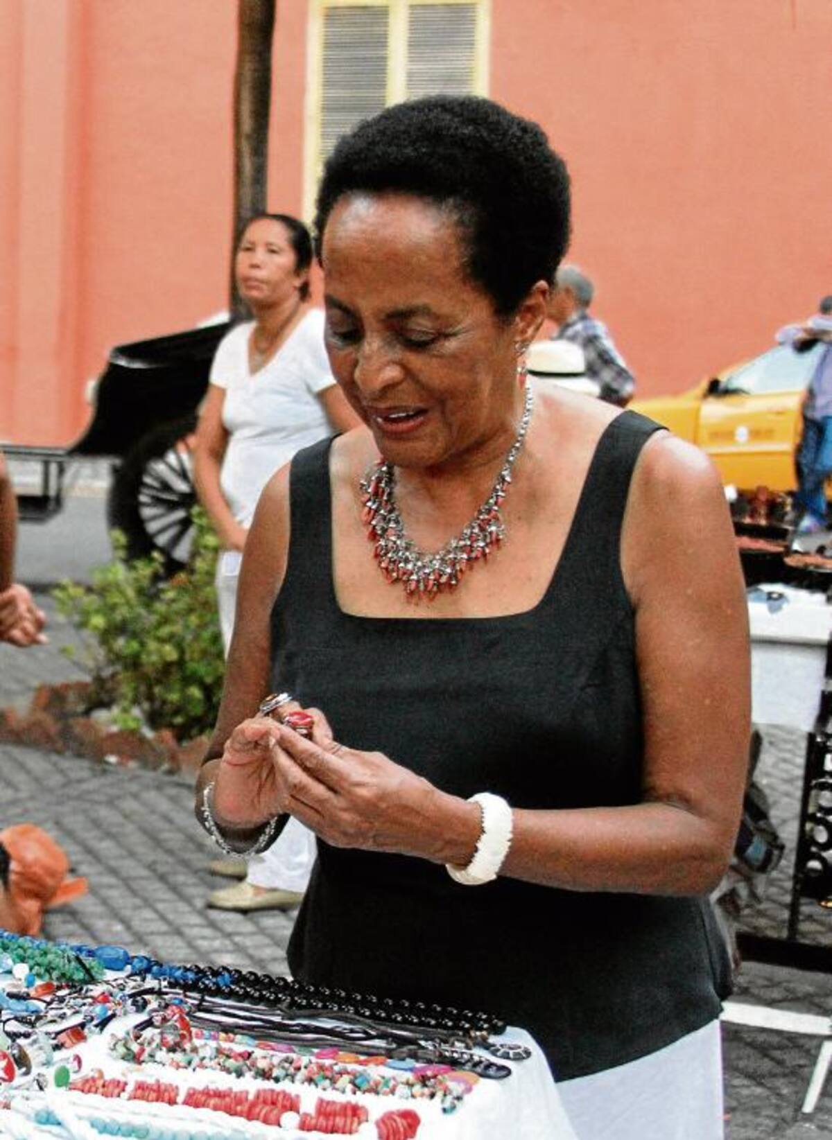 Susana Baca, cantante y compositora peruana.
