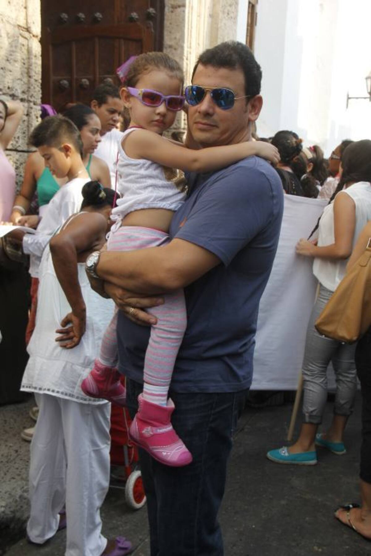 Fiorella Echeverría y Alfredo Echeverría.