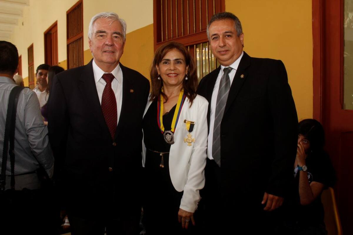 Jaime Trucco, Marly Mardini y Jorge Álvarez.