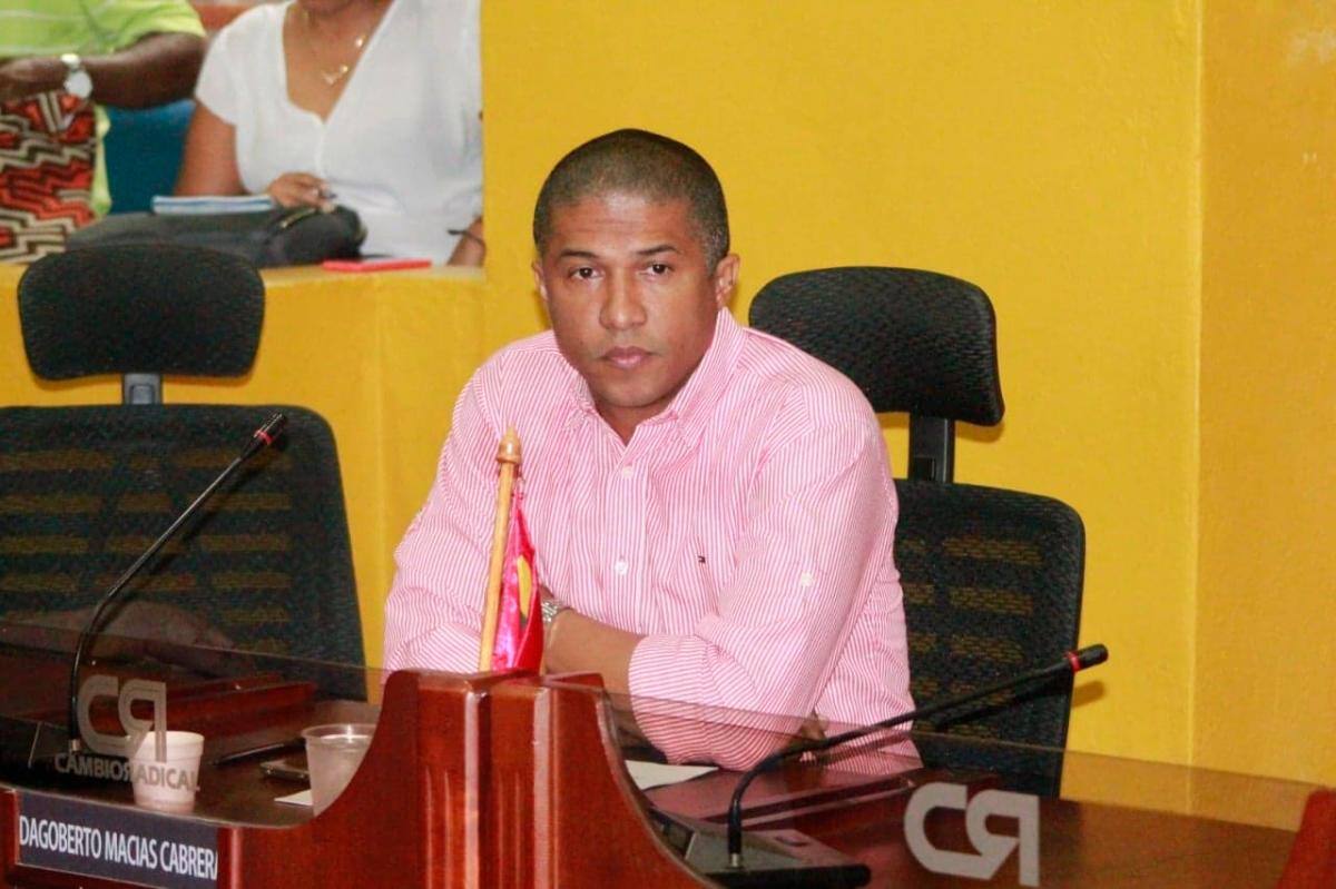 Dagoberto Macías, concejal de Cambio Radical.